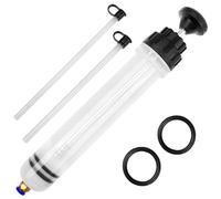 Udbrud Seringue a Huile 500ml, Pompe d'Aspiration Pompe Vidange Huile Moteur Extraction Liquide de Frein avec Tuyau et Joint, Huile Aspiration Seringue pour Le Liquide de Frein Transmission