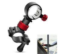 Udbrud Support de Parasol de Pêche, 360° Porte-Parapluie de Boîte de Pêche en Alliage d'Aluminium Accessoire pour Chaise de Pêche, Support de Parapluie, Pince pour Boîte de Pêche