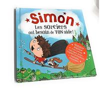 UDC - Livre prénom « Simon » - Histoire « Les sorciers Ont Besoin de Ton Aide » coloriages Inclus