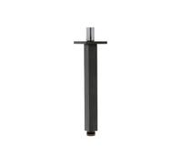 UDEN Bras de douche plafond carré noir 20cm - - BD048NE