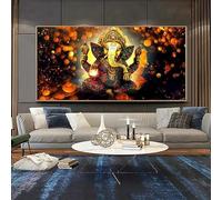 UDERUI Diamond Painting Ganesh， Broderie Diamant Peinture, DIY 5D Diamant Painting Grand Format 30x75cm Canevas Kit Complet Strass Point de Croix Tableau Perle Diamant Art Maison Decor Cadeau