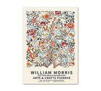 UDERUI William Morris Poster Museum Exposition Art Mural William Morris Prints William Morris Canvas Painting for Home Wall Decor Image 50x70cm No Frame