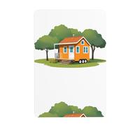 UDFKGLP Magnifique peinture décorative en étain 20,3 x 30,5 cm fabriquée en fer blanc, résistant à l'usure et durable