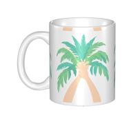 UDFKGLP Tasse en céramique avec motif « Have a life better » pour cappuccino, latte, céréales, yaourt, lait, boissons chaudes ou froides, four à micro-ondes