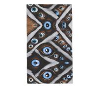 UDFKGLP The Evil Eye Serviettes absorbantes douces et moelleuses pour la peau, pour salle de bain, plage, extérieur (69,8 x 40,6 cm)
