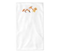 UDFKGLP The Fox That Stole The Chicken Serviette de toilette absorbante douce pour la peau, pour salle de bain, plage, extérieur (69,8 x 40,6 cm)