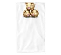 UDFKGLP The Three Little Cochons Serviettes de bain absorbantes douces et douces pour la peau, pour salle de bain, plage, extérieur (69,8 x 40,6 cm)