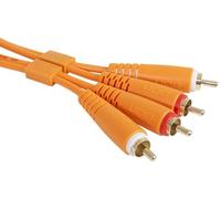 UDG Câble Audio RCA - RCA Orange Droit 1,5m