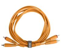 UDG Câble Audio RCA - RCA Orange Droit 1,5m