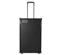 UDG FlightCase Scratch (Turntable Battle/PLX-CRSS12 & Mixeur 10"/30,5 cm) Noir Plus (ordinateur portable, chariot et roues)