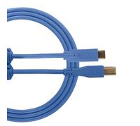 UDG GEAR U96001LB Câble USB 2.0 (C-B) - Audio haut débit optimisé USB 2.0 C vers B, bleu, 1,5 m