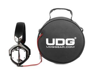 UDG GEAR U9950BL Ultimate Sac Casque DIGI Noir | Sac de casque compact pour DJ, compartiment rembourré, poche pour accessoires, bandoulière réglable