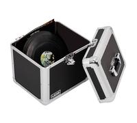 UDG U 93017 SL Flight Record Case 80 Vinyl Silver Flight Case CD et