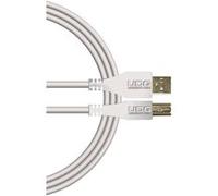 U 95002 Wh - Câble UDG USB 2.0 A-B Blanc Droit 2m