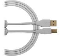 U 95003 Wh - Câble UDG USB 2.0 A-B Blanc Droit 3m