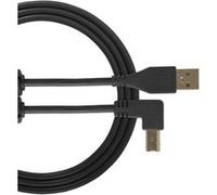 UDG U 95004 Bl - Câble UDG USB 2.0 A-B Noir Coudé 1m G
