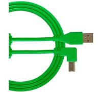 UDG U95004GR Câble USB 2.0 (A-B) - Audio haut débit optimisé USB 2.0 A mâle vers B mâle - Vert - 1 m - Compatible avec tous les appareils USB A-B