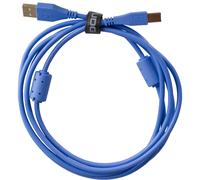 UDG U95001LB Câble USB 2.0 (A-B) - Audio haut débit optimisé - Câble USB 2.0 A mâle vers B mâle - Bleu - 1 m - Compatible avec tout appareil USB A-B