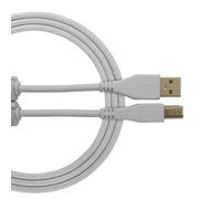 UDG U95001WH Câble USB 2.0 (A-B) - Audio haut débit optimisé - Câble USB 2.0 A mâle vers B mâle - Blanc - 1 m - Compatible avec tout appareil USB A-B