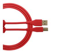 UDG U95003RD Câble USB 2.0 (A-B) - Audio haut débit optimisé USB 2.0 A mâle vers B mâle, rouge, 3 m