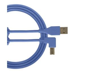 UDG U95004LB Câble USB 2.0 (A-B) - Audio haut débit optimisé USB 2.0 A-mâle vers B mâle, bleu, 1 mètre