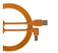 UDG U95004OR Câble USB 2.0 (A-B) - Audio haut débit optimisé USB 2.0 A mâle vers B mâle, orange, 1 mètre. Compatible avec tout appareil USB A-B