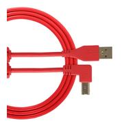 UDG U95004RD Câble USB 2.0 (A-B) - Audio haut débit optimisé - Câble USB 2.0 A mâle vers B mâle - Rouge - 1 m - Compatible avec tous les appareils USB A-B