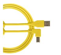 UDG U95004YL Câble USB 2.0 (A-B) - Audio haut débit optimisé USB 2.0 A mâle vers B mâle - Jaune - 1 m - Compatible avec tous les appareils USB A-B