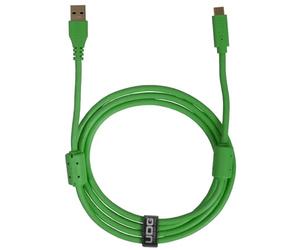 UDG Ultimate Audio Câble USB 3.0 C-A Vert Droit 1,5 m
