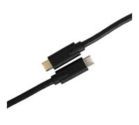 UDG Ultimate Audio Cable USB 3.2 C-C Noir Droit 1,5m | Connectez des appareils USB-C modernes sans perte de signal ; USB 3.2 C-C ; plaqué or ; comprend un serre-câble