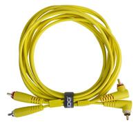 UDG - U 97005 YL - Cable UDG RCA Droit - RCA Coudé Jaune 3m
