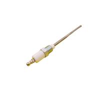 UDHBJEBQ Accessoires de brûleur électrode d'allumage sonde céramique brûleur sonde de chaudière Aiguille d'allumage(White)