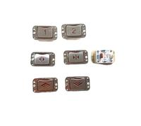 UDHBJEBQ Bouton d'ascenseur MTD260 AK-24 Symbole 1 ~ 10 UP DOWN OPEN PORTE FERMETURE PORTE SANS Braille Lumière Rouge Escalator Lift Pièces de rechange