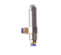 UDHBJEBQ Buse de brûleur à pulvérisation d'air en Acier Inoxydable - Buse de Siphon for Huile usagée/Huile Lourde/Diesel, pulvérisation Anti-Obstruction et pulvérisation Haute Pression(2.1mm)