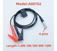 UDHBJEBQ Câble d'alimentation Radio Setal A00702 Applicable au câble d'alimentation Radio Satellite GNSS GPS GS10 GS14 GS15 GS16 GS18 A00702(8M)