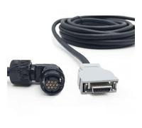 UDHBJEBQ Câble for encodeur A860-2000-T301, for retour de signal, for servo-encodeur(Curved connector,3M)