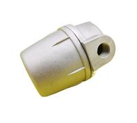 UDHBJEBQ Filtre à Carburant en Aluminium 1/4" 1/2" for chaudière, Filtre à Huile légère, purificateur de Carburant à Base d'alcool(1 of 4 inch Filter)