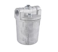 UDHBJEBQ Gobelet en Aluminium Bouteilles filtrantes en Aluminium Huile Diesel Brûleur à Huile usagée Filtre Filtre 1/4 3/8 1/2 Pouce Grand Moyen Petit Filtre(3 of 4 Large Size)