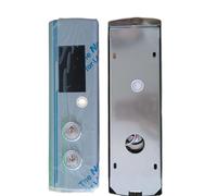 UDHBJEBQ MCTC-HCB-R1 Bouton d'appel sortant d'ascenseur Panneau en acier inoxydable Plancher intermédiaire LB-14 Lumière rouge