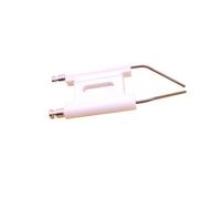 UDHBJEBQ Sortie d'allumage 110 V 15 V for brûleur à gaz/mazout Allumeur de brûleur Haute Tension(White)