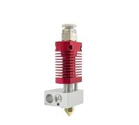 UDHBJEBQ Tête d'impression for imprimante 3D Ender3 v2, buse d'extrémité CR10(Silver Red)