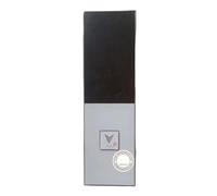 UDHBJEBQ XHB12-B Panneau d'affichage sortant pour ascenseur HPI-B0430VR-1-B Bouton carré de plancher supérieur Blanc
