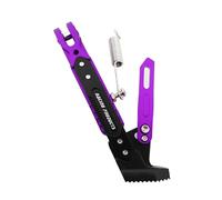 UDHSNJZG Moto BéQuille LatéRale Béquille de Moto Support latéral de Pied réglable béquille de stationnement for Moto électrique Support latéral de Pied de stationnement(Purple)