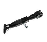 UDHSNJZG Moto BéQuille LatéRale Béquilles de Moto réglables en Hauteur 21-25CM, Support de Pied modifié for Moteur et Scooter, Support latéral en Alliage d'aluminium(Black)