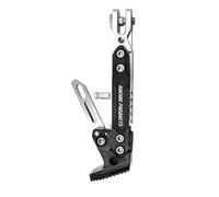 UDHSNJZG Moto BéQuille LatéRale Support latéral réglable en métal for Moto et vélo, Support de béquille, Accessoires de stationnement for Moto(Titanium)
