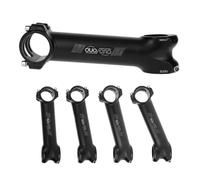 UDHSNJZG Potence VTT 1 pièces Tige de Guidon VTT Longue 140/150mm 7/17/12/25 degrés 31.8mm vélo Route Puissance Extension Barre Montante(31.8x150mm stem 7)