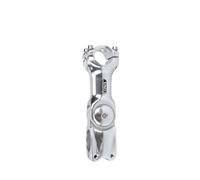 UDHSNJZG Potence VTT Tige réglable de vélo 25.4/31.8mm, rehausseur Guidon, Tige en Aluminium, pièces d'accessoires Montagne Hors Route(25.4x130 Silver stem)