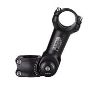 UDHSNJZG Potence VTT Tige réglable de vélo 25.4/31.8mm, rehausseur Guidon, Tige en Aluminium, pièces d'accessoires Montagne Hors Route(31.8x90 Black stem)