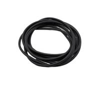 UDHSNJZG Tuyau Silicone Tuyaux en Caoutchouc Latex 1M, Lance-Pierre à Haute résilience, Application d'équipement de Laboratoire Fitness(Black,ID 5mm x OD 12mm)