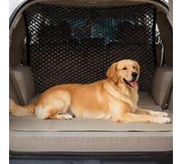 UDJCHK Grilles Pare Chien pour Mitsubishi Pajero IV 2006 2007 2008 2009 2010 2011, Grille pour Chiens pour Coffre, Couche Double Durable Grille Chien Voiture Filet pour Le SièGe ArrièRe